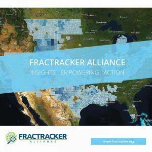 关于FracTracker的方形宣传册封面