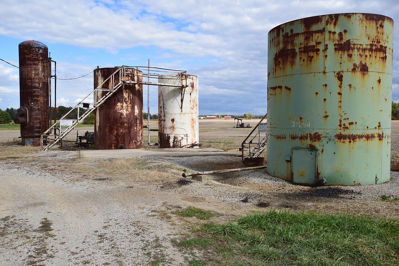注射井在莫罗县，OH。泰德·奥赫拍摄，2015年。